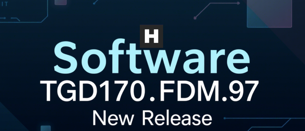 Software TGD170.FDM.97 New Release
