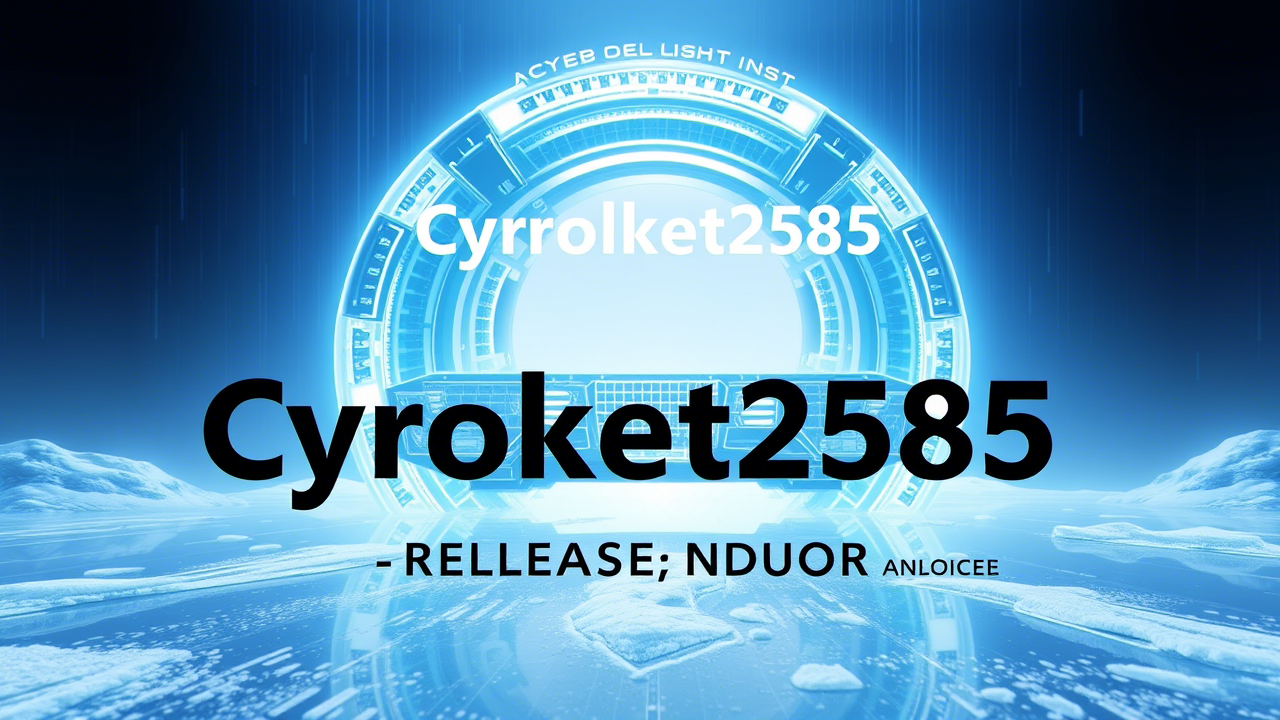 Cyroket2585 Release Date: A Comprehensive Guide