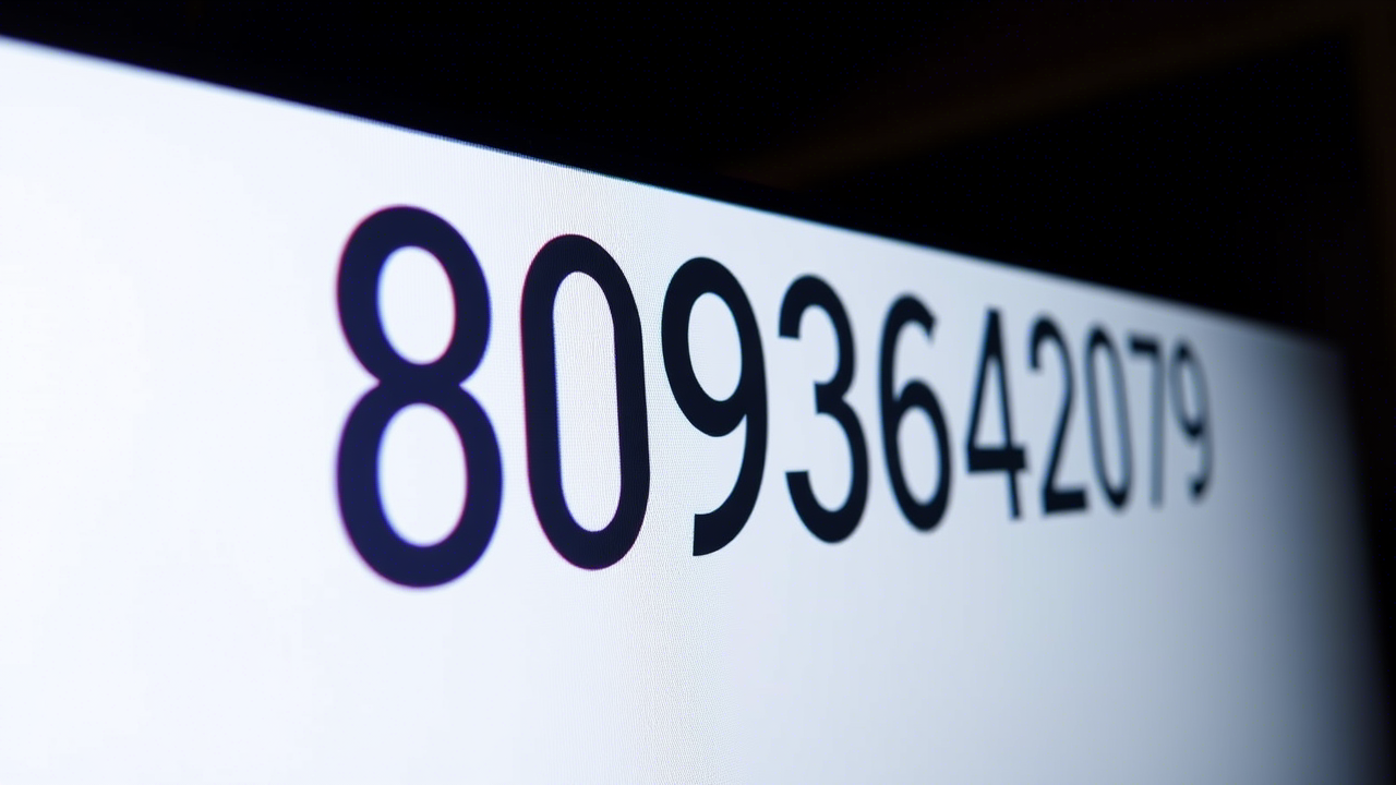 Understanding the Significance of 8093642079
